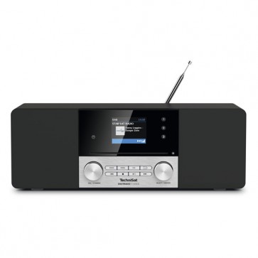 TECH-DIGITRADIO3VOICE-schwarz/silber