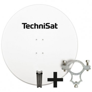 TECH-Satman850Plus-AZ/EL-Schelle-polarweiss