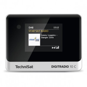 TECH-DIGITRADIO10C-schwarz/silber