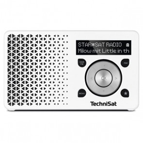 TECH-DIGITRADIO1-weiss/silber