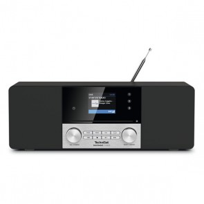 TECH-DIGITRADIO3VOICE-schwarz/silber